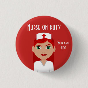 Krankenversicherung für Dienstauslegung klein, 1¼ Button