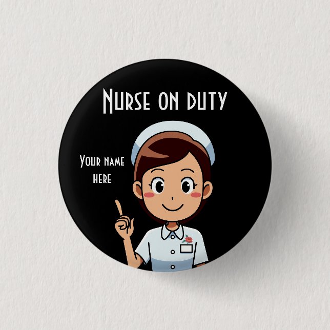 Krankenversicherung für Dienstauslegung klein, 1¼  Button (Vorderseite)