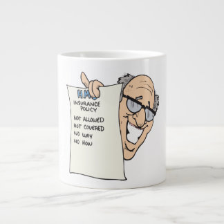 Krankenversicherung Jumbo-Tasse