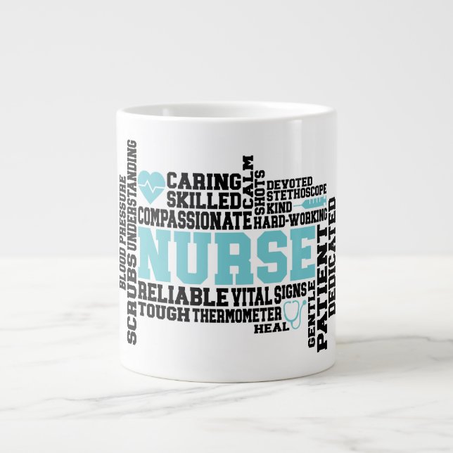 Krankenversicherung - Jumbo-Tasse (Vorderseite)