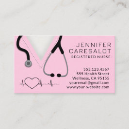 Krankenversicherung RN, LVN, LPN, Karrierekarte Visitenkarte