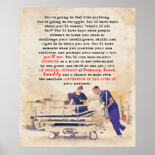 Krankenversicherung Sie werden aufsteigen Inspirat Poster