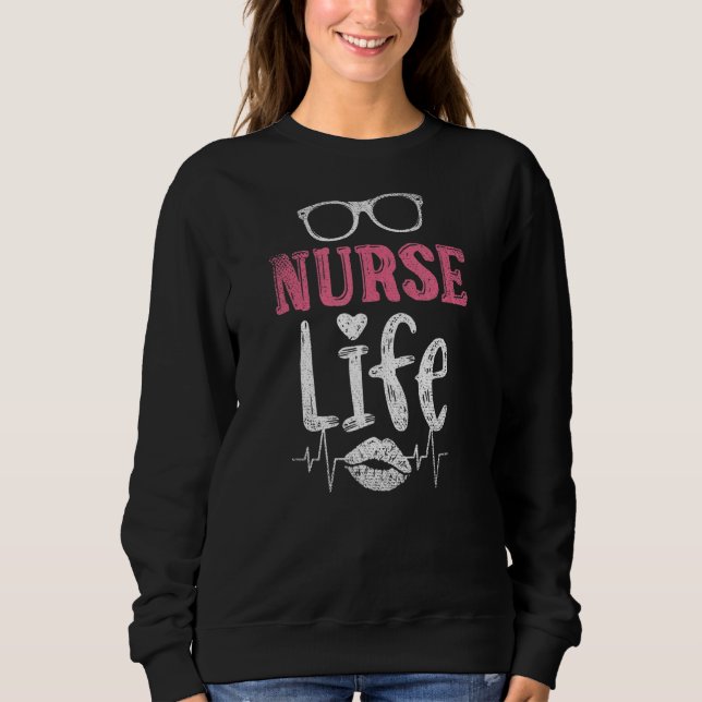 Krankenversicherung Sweatshirt (Vorderseite)