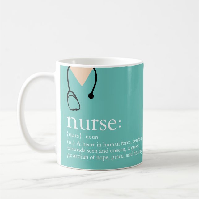 Krankenversicherungskarte und Stethoscope Business Kaffeetasse (Links)