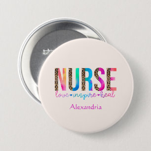 Krankenversorgung - Liebe, Inspirier, Heilung Button
