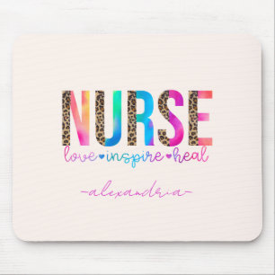 Krankenversorgung - Liebe, Inspirier, Heilung Mousepad