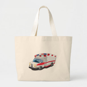 Krankenwagen Jumbo Stoffbeutel
