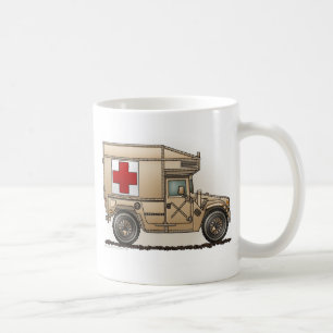 Krankenwagen-MilitärHummer-Mediziner Tasse