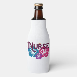 Krankenwagen mit Hibiskus Flaschenkühler