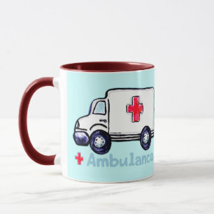 Krankenwagen Tasse