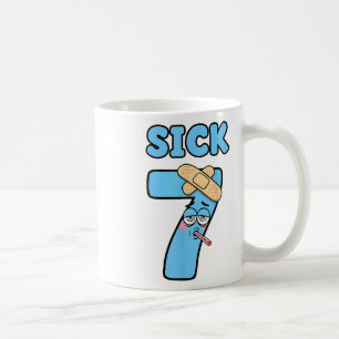 Krankes Sieben Meme T-Shirt 67 Sechs Sieben Lustig Kaffeetasse
