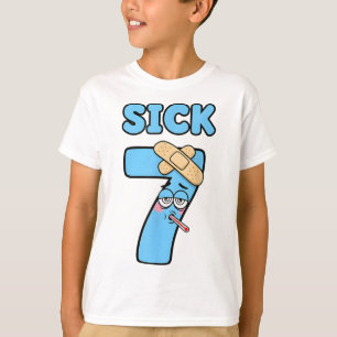 Krankes Sieben Meme T-Shirt 67 Sechs Sieben Lustsp