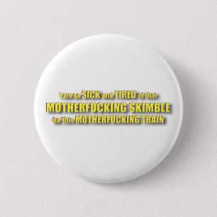 Krankes und müdes Button! Button