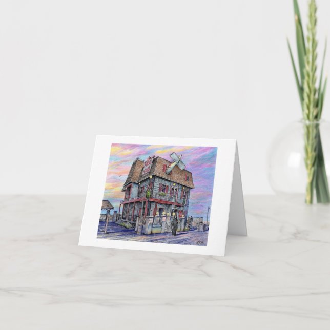 "Krankhafter Landsitz-" Karte Pauls McGehee (Vorderseite)