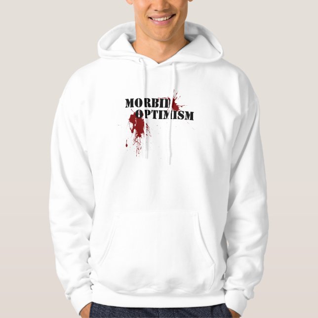Krankhafter Optimismus-SpritzerHoodie Hoodie (Vorderseite)