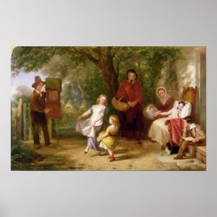 Krankheit und Gesundheit, 1843 Poster