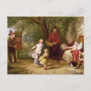 Krankheit und Gesundheit, 1843 Postkarte