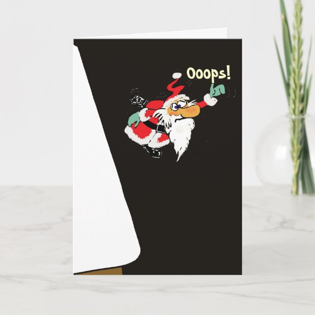 Krankheits-Weihnachtskarte Sankt Menieres Feiertagskarte (Vorderseite)