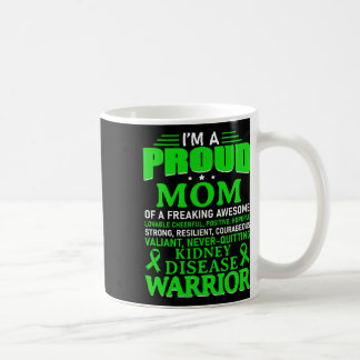 Krankheitsbewusstsein Überlebender Grüne Mama Kaffeetasse