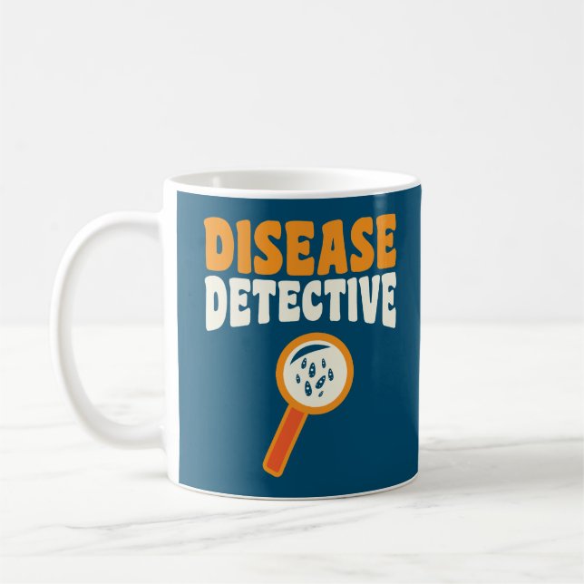 Krankheitsdetektiv - Funny Epidemiologe Kaffeetasse (Links)