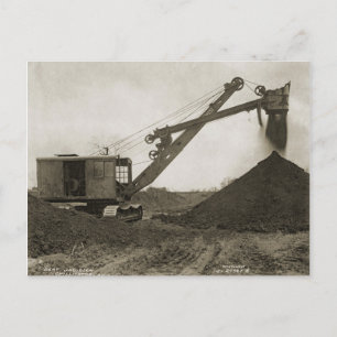 Kranmotor und Schaufelmotor im Nordwesten 18 Postkarte