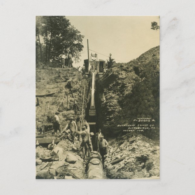 Kranmotor und Schaufelmotor im Nordwesten 31 Postkarte (Vorderseite)