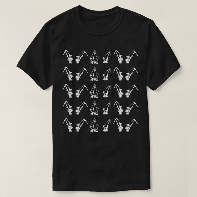 Kranmuster T-Shirt (Design vorne)