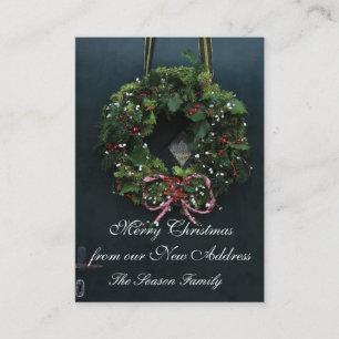 Kranz der frohen Weihnachten von unserer neuen Begleitkarte