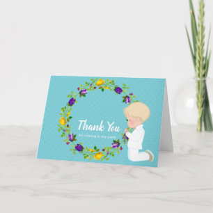 Kranz der heiligen Kommunion * wählen Sie die Hint Feiertagskarte