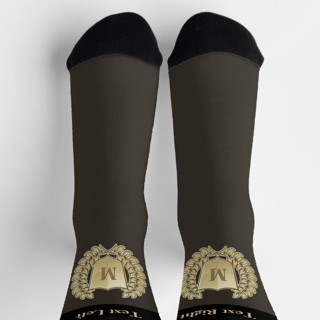 Kranz mit Schildsäcken Socken (Oben)