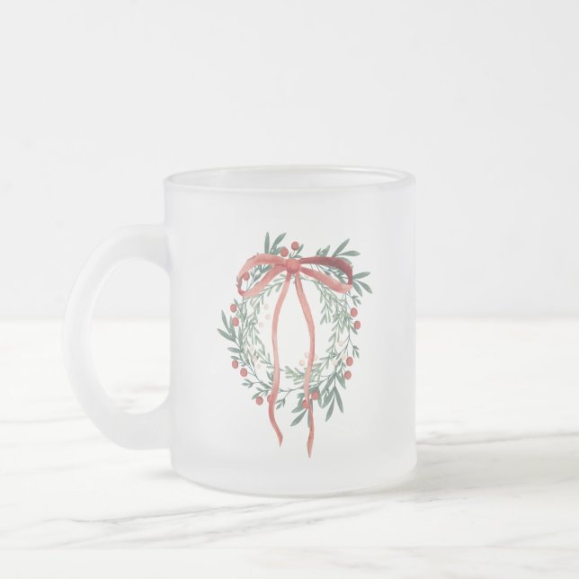 Kranz-Tasse Mattglastasse (Links)