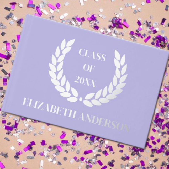 Kranz von Blätter Abschluss Gästebuch (Von Creator hochgeladen)