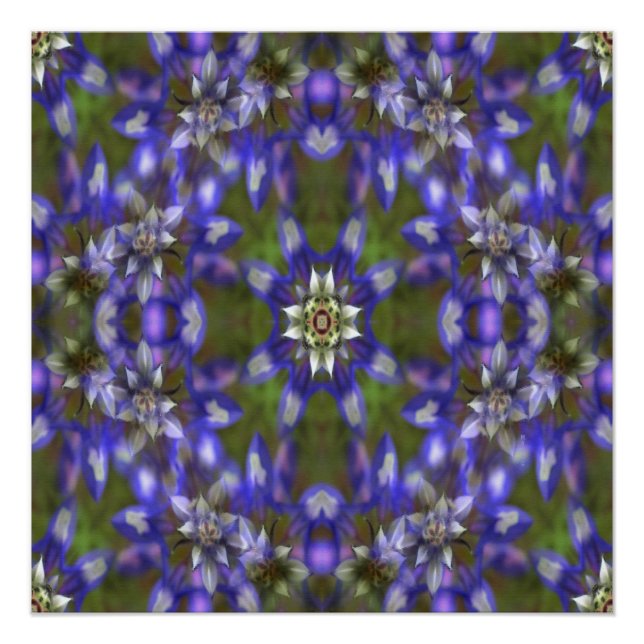 Kranz von Lupine.... Poster (Vorderseite)