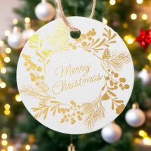 Kranz-Weihnachtssiegel – Personalisiertes Geschenk
