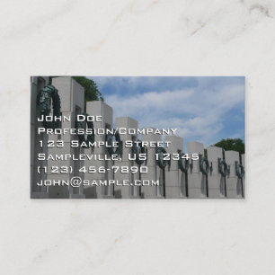 Kränze am World War II Memorial I Visitenkarte