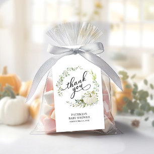 Kränze aus Grünzeug Kürbis Herbst-Baby-Party-Favor Geschenkanhänger