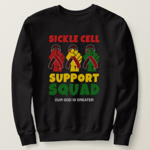 Kranzellenbewusstsein Christliche UNTERSTÜTZUNG Sweatshirt