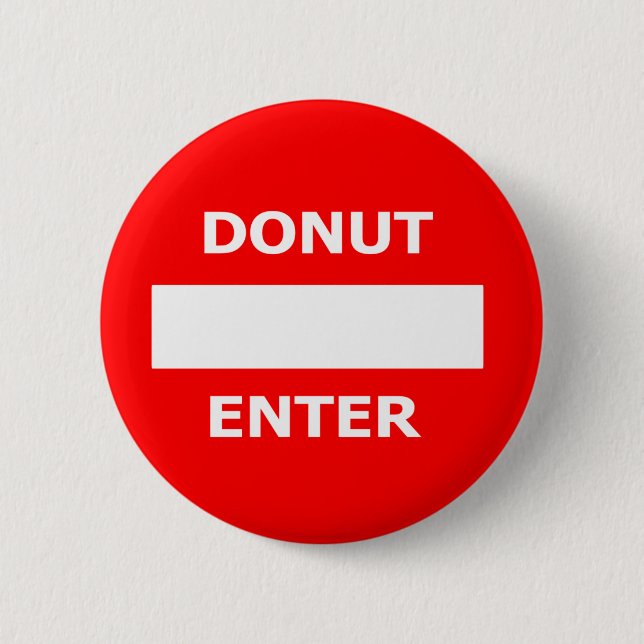 KRAPFEN Eingeben-Knopf Button (Vorderseite)