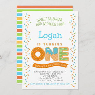 Krapfen-Eiscreme Plätzchen, Einladung