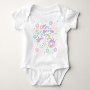 Krapfen-Endglaubender Baby-Bodysuit Baby Strampler