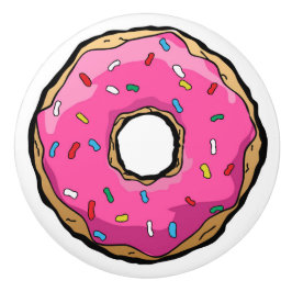 Krapfen-Kabinett-Griff Keramikknauf