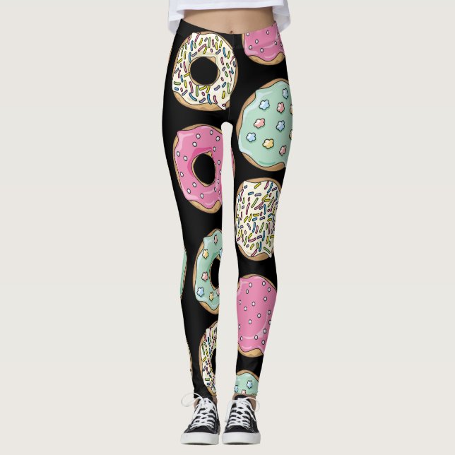Krapfen-Leggings Leggings (Vorderseite)