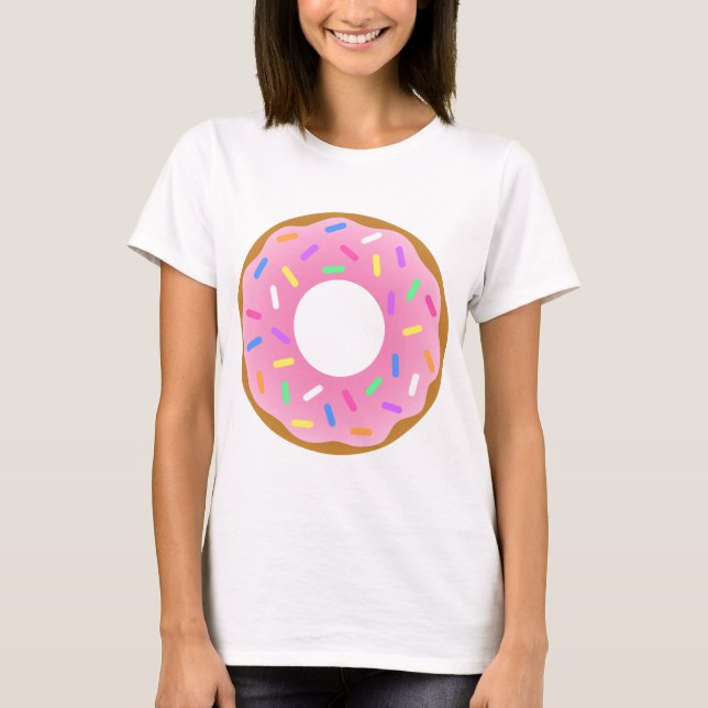 Krapfen-Shirt T-Shirt (Vorderseite)