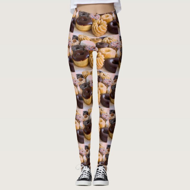KRAPFEN-TRAINING - EIN KLASSIKER LEGGINGS (Vorderseite)