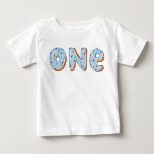 Krapfen wachsen ersten Geburtstag einen auf Baby T-shirt
