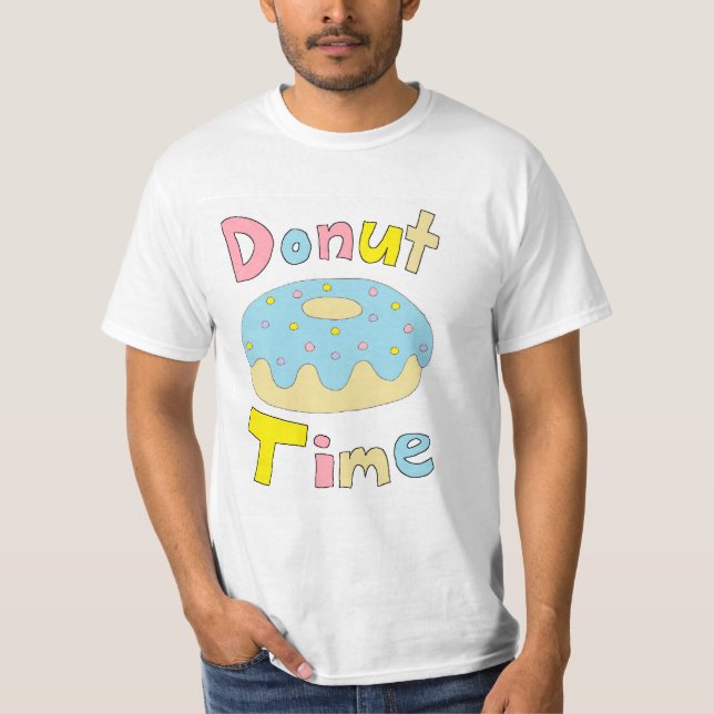 Krapfen-Zeit T-Shirt (Vorderseite)