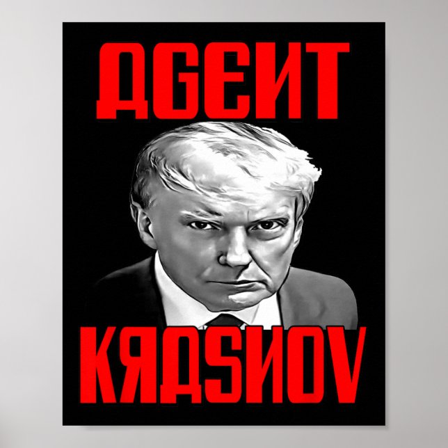 Krasnov - Russischer Trump  Poster (Vorne)
