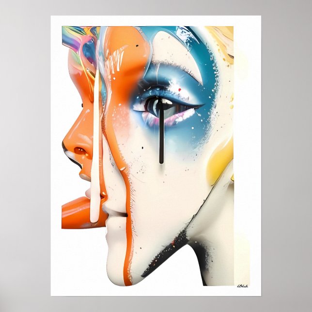 Krass, aber traurig poster (Vorne)