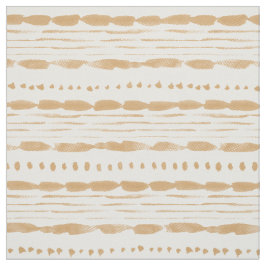 Krass Boho Streifen Golden Stoff