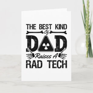 Krass Tech - Der beste Vater der Radiologie - Tech Karte